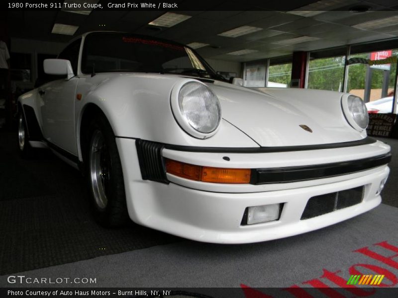 Grand Prix White / Black 1980 Porsche 911 Turbo Coupe