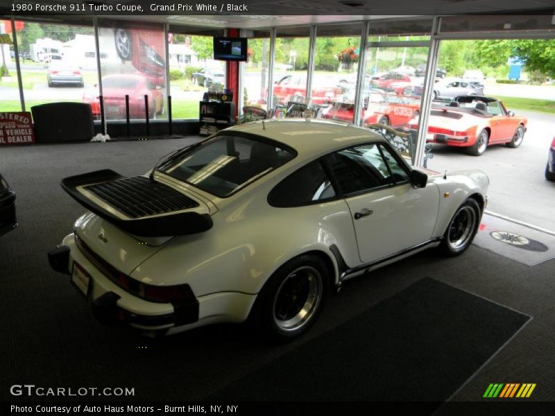 Grand Prix White / Black 1980 Porsche 911 Turbo Coupe