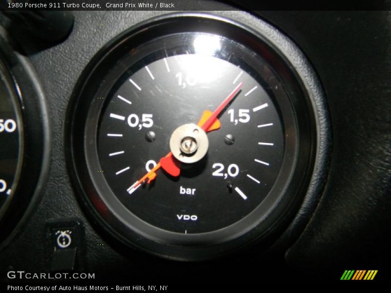  1980 911 Turbo Coupe Turbo Coupe Gauges