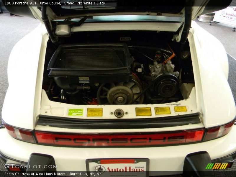 Grand Prix White / Black 1980 Porsche 911 Turbo Coupe
