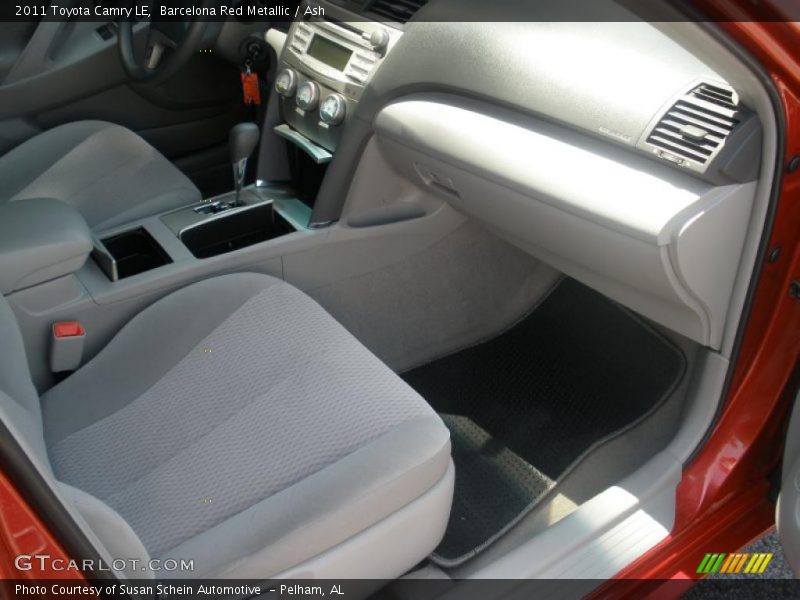 Barcelona Red Metallic / Ash 2011 Toyota Camry LE