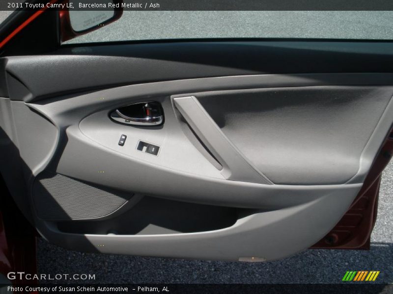Barcelona Red Metallic / Ash 2011 Toyota Camry LE