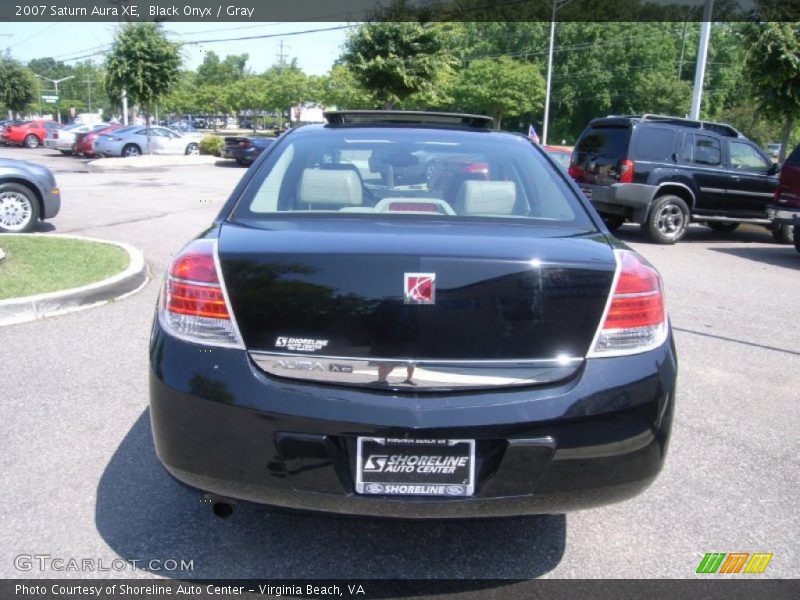 Black Onyx / Gray 2007 Saturn Aura XE