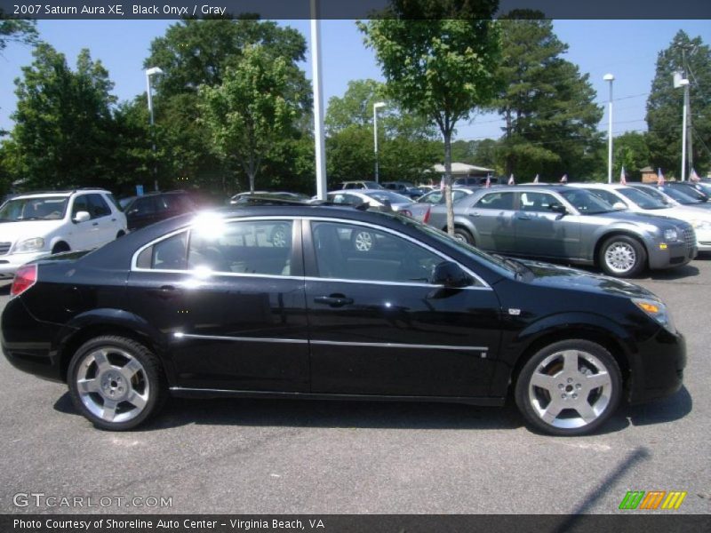 Black Onyx / Gray 2007 Saturn Aura XE