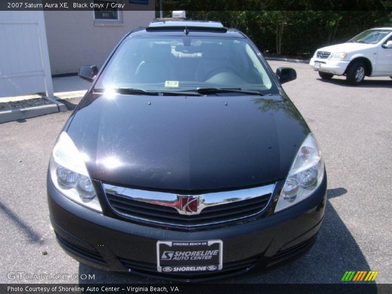 Black Onyx / Gray 2007 Saturn Aura XE