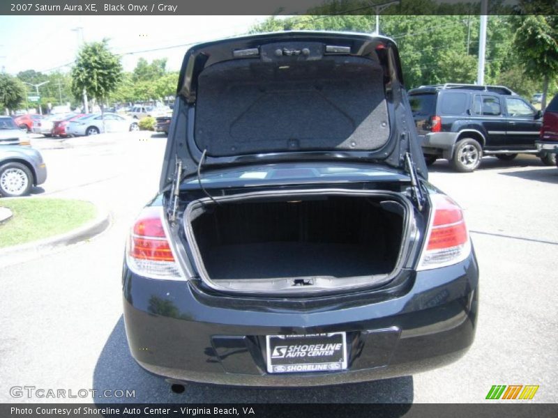 Black Onyx / Gray 2007 Saturn Aura XE