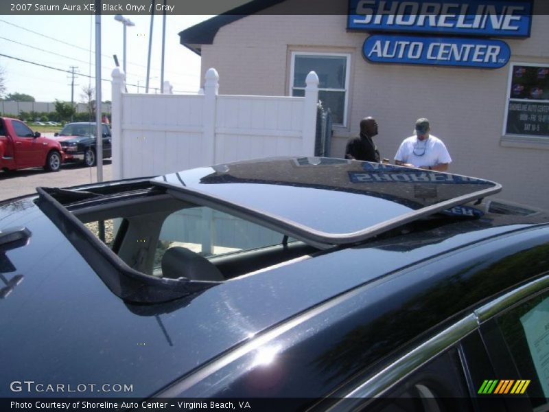 Black Onyx / Gray 2007 Saturn Aura XE