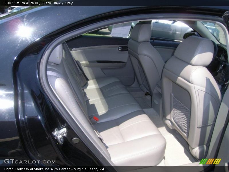 Black Onyx / Gray 2007 Saturn Aura XE