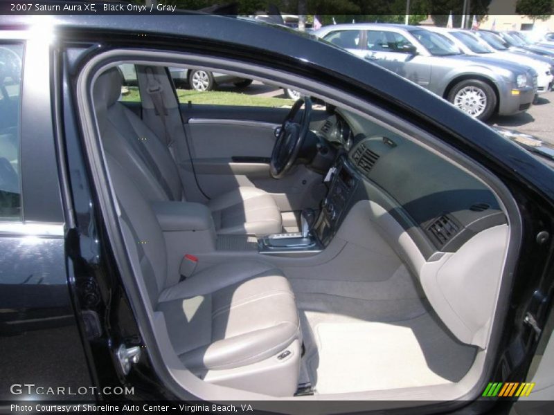 Black Onyx / Gray 2007 Saturn Aura XE