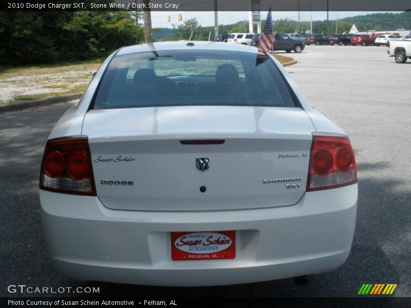 Stone White / Dark Slate Gray 2010 Dodge Charger SXT
