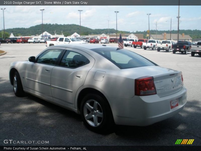 Stone White / Dark Slate Gray 2010 Dodge Charger SXT