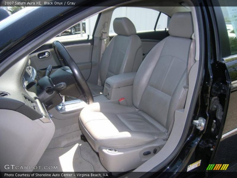 Black Onyx / Gray 2007 Saturn Aura XE