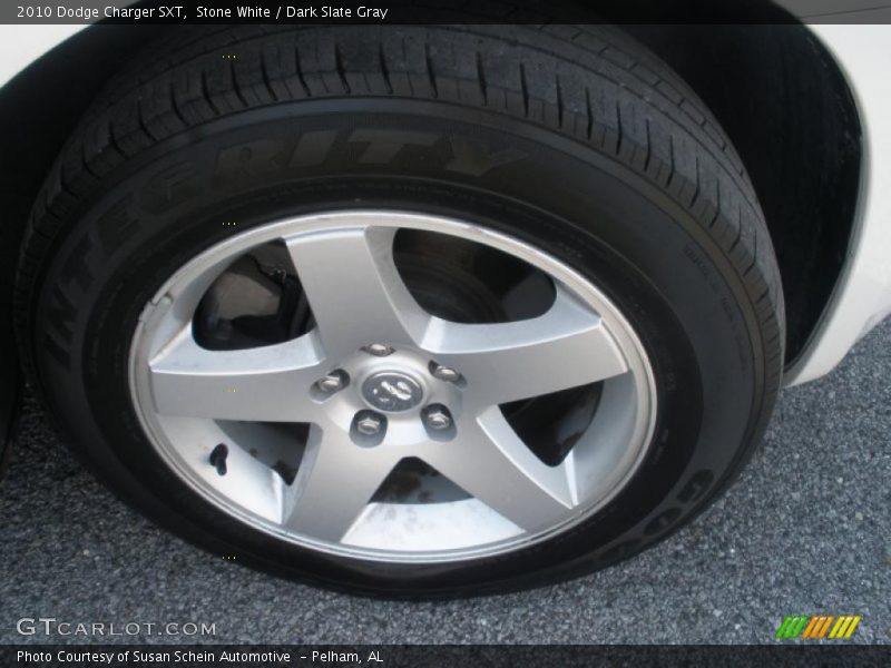 Stone White / Dark Slate Gray 2010 Dodge Charger SXT