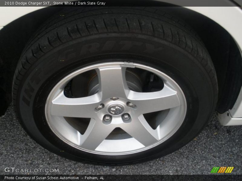 Stone White / Dark Slate Gray 2010 Dodge Charger SXT
