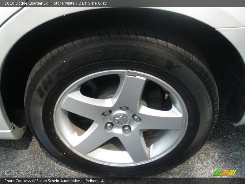 Stone White / Dark Slate Gray 2010 Dodge Charger SXT