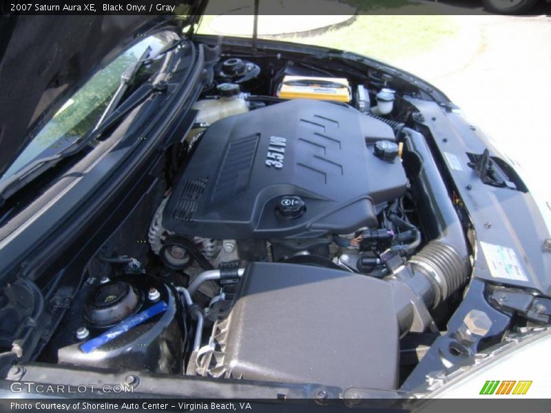 Black Onyx / Gray 2007 Saturn Aura XE