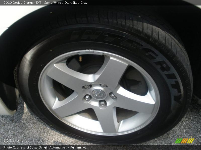 Stone White / Dark Slate Gray 2010 Dodge Charger SXT