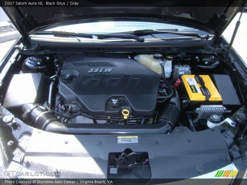 Black Onyx / Gray 2007 Saturn Aura XE