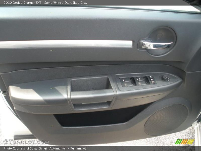 Stone White / Dark Slate Gray 2010 Dodge Charger SXT