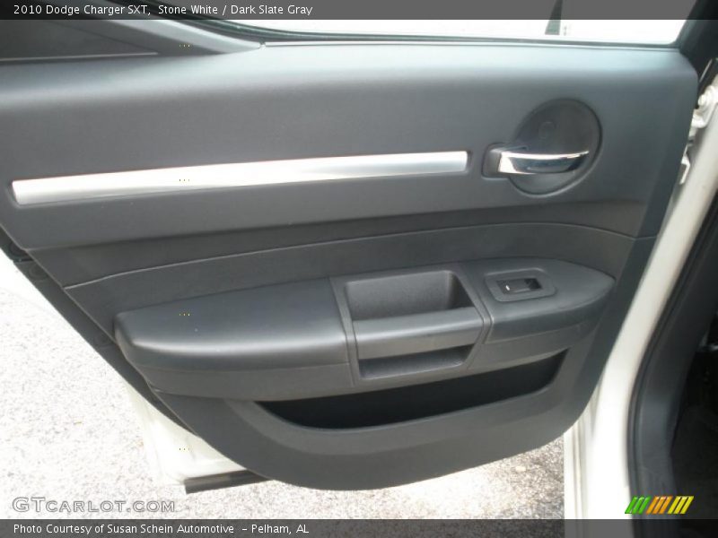 Stone White / Dark Slate Gray 2010 Dodge Charger SXT