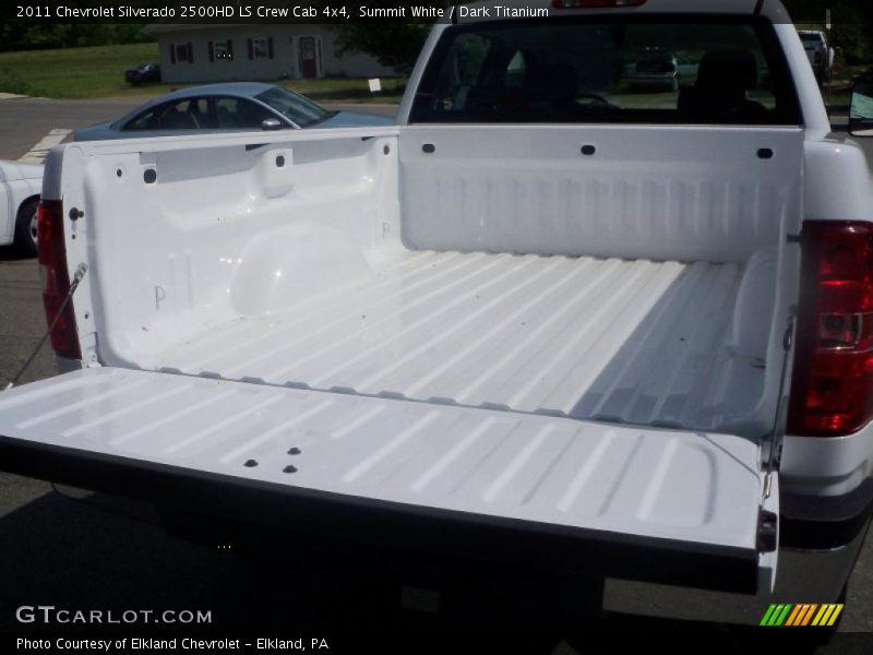 Summit White / Dark Titanium 2011 Chevrolet Silverado 2500HD LS Crew Cab 4x4