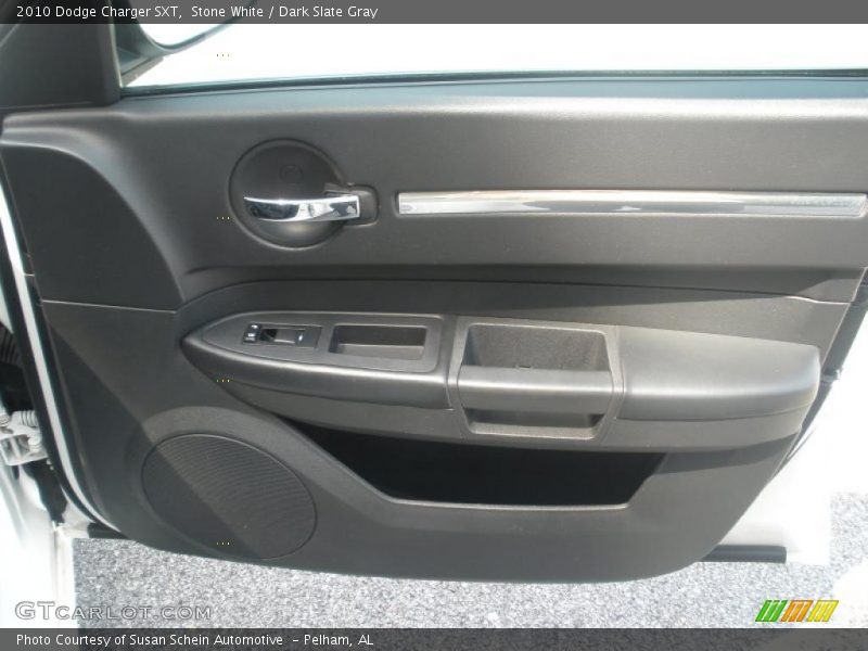 Stone White / Dark Slate Gray 2010 Dodge Charger SXT