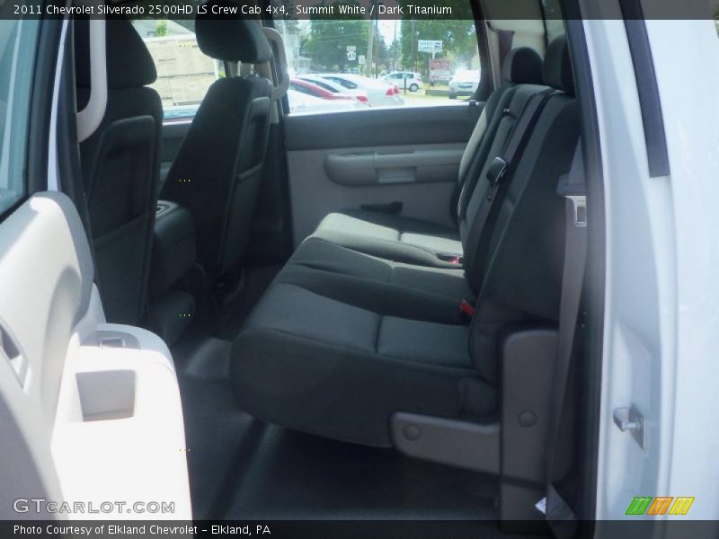 Summit White / Dark Titanium 2011 Chevrolet Silverado 2500HD LS Crew Cab 4x4