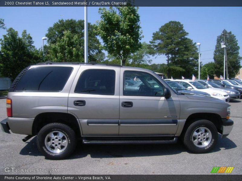 Sandalwood Metallic / Gray/Dark Charcoal 2003 Chevrolet Tahoe LS
