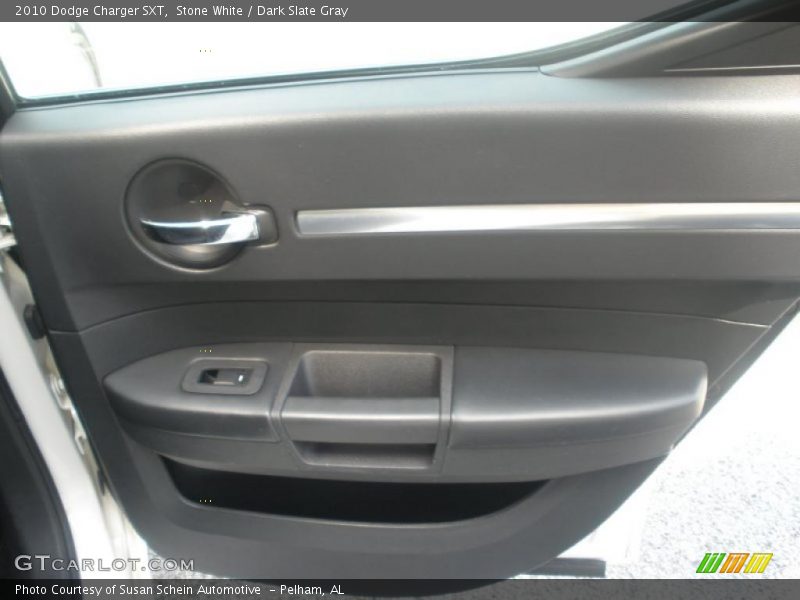 Stone White / Dark Slate Gray 2010 Dodge Charger SXT