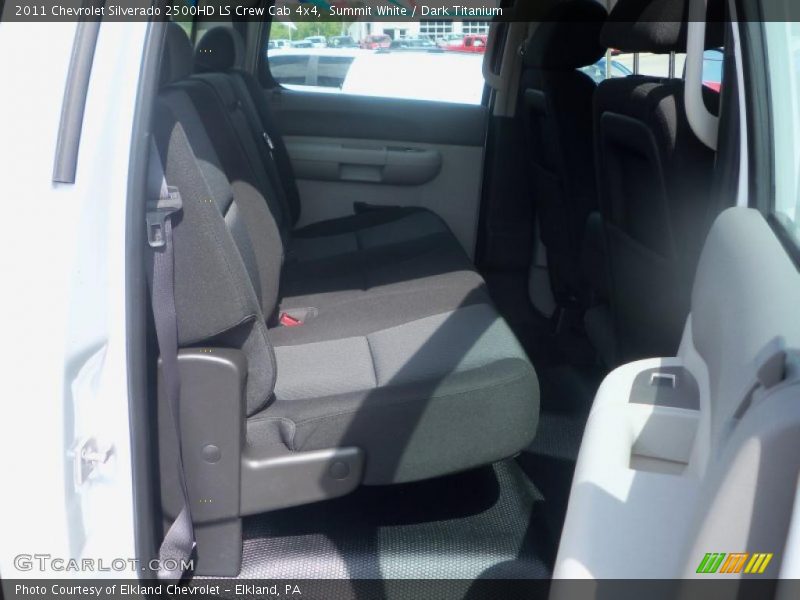 Summit White / Dark Titanium 2011 Chevrolet Silverado 2500HD LS Crew Cab 4x4