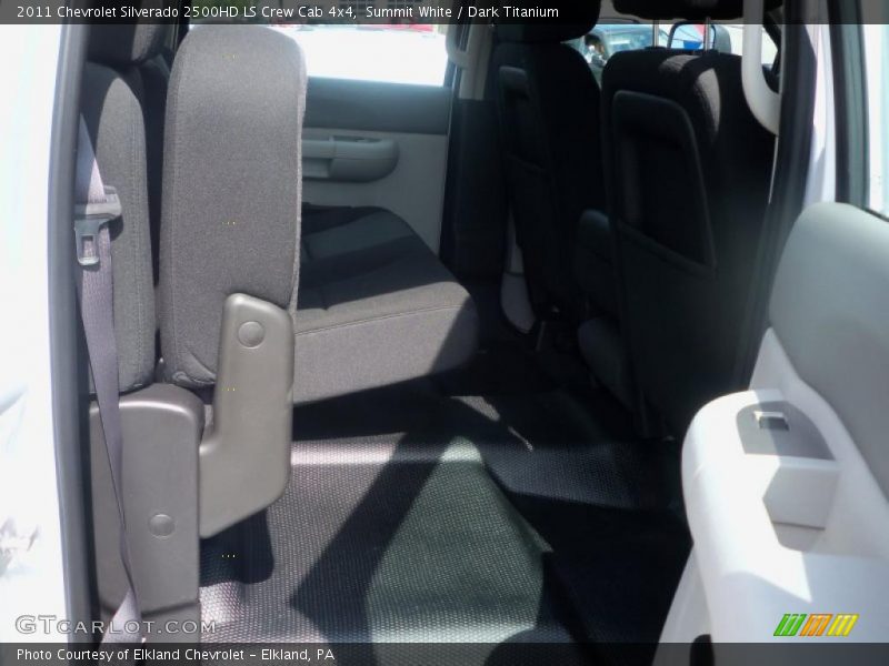 Summit White / Dark Titanium 2011 Chevrolet Silverado 2500HD LS Crew Cab 4x4