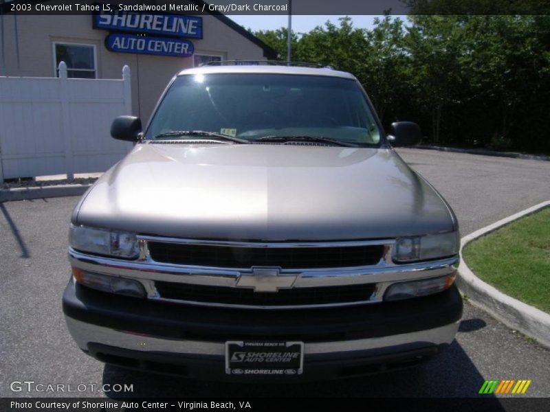 Sandalwood Metallic / Gray/Dark Charcoal 2003 Chevrolet Tahoe LS