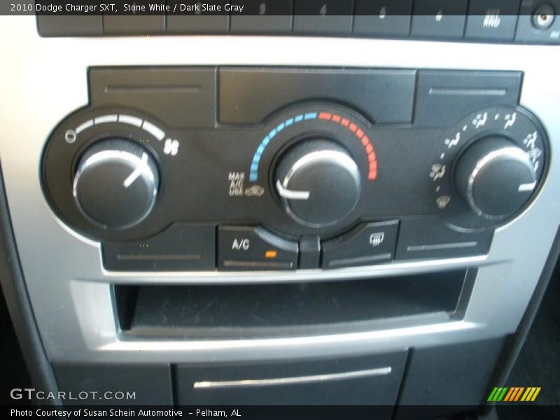 Stone White / Dark Slate Gray 2010 Dodge Charger SXT