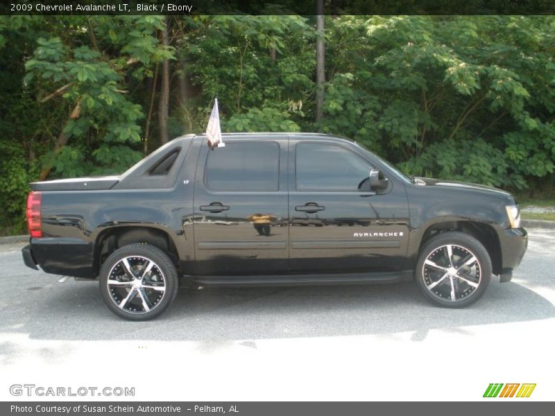 Black / Ebony 2009 Chevrolet Avalanche LT