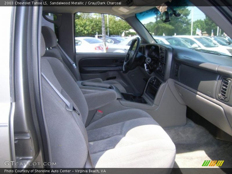 Sandalwood Metallic / Gray/Dark Charcoal 2003 Chevrolet Tahoe LS