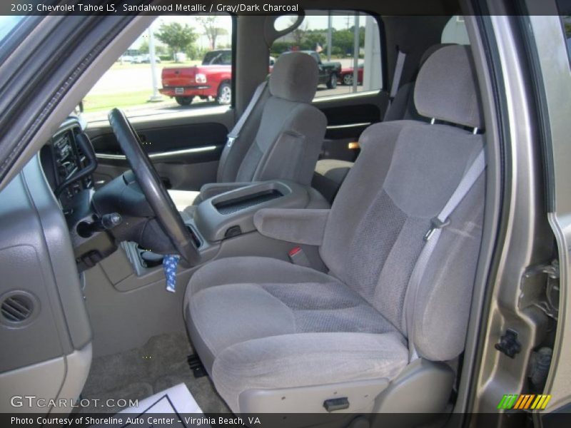 Sandalwood Metallic / Gray/Dark Charcoal 2003 Chevrolet Tahoe LS