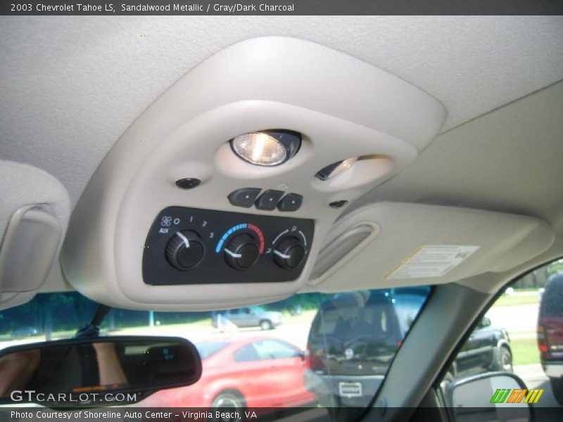 Sandalwood Metallic / Gray/Dark Charcoal 2003 Chevrolet Tahoe LS