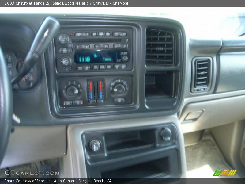Sandalwood Metallic / Gray/Dark Charcoal 2003 Chevrolet Tahoe LS