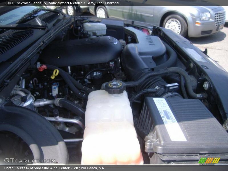 Sandalwood Metallic / Gray/Dark Charcoal 2003 Chevrolet Tahoe LS