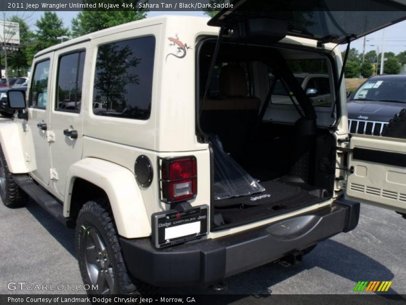 Sahara Tan / Black/Dark Saddle 2011 Jeep Wrangler Unlimited Mojave 4x4