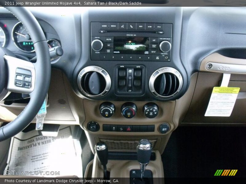 Sahara Tan / Black/Dark Saddle 2011 Jeep Wrangler Unlimited Mojave 4x4