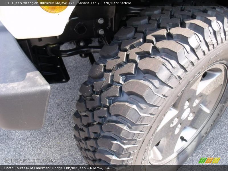 Sahara Tan / Black/Dark Saddle 2011 Jeep Wrangler Unlimited Mojave 4x4