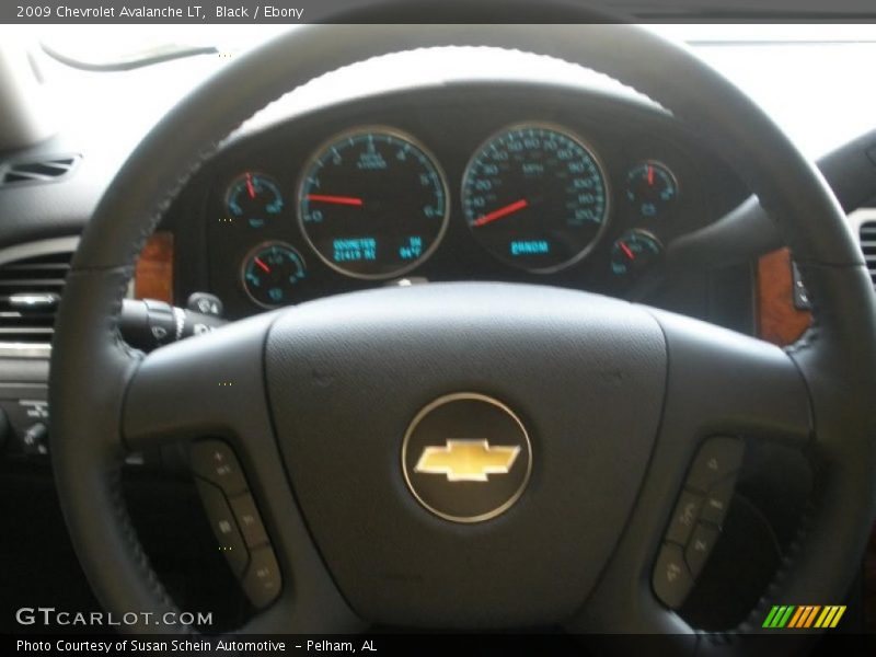 Black / Ebony 2009 Chevrolet Avalanche LT