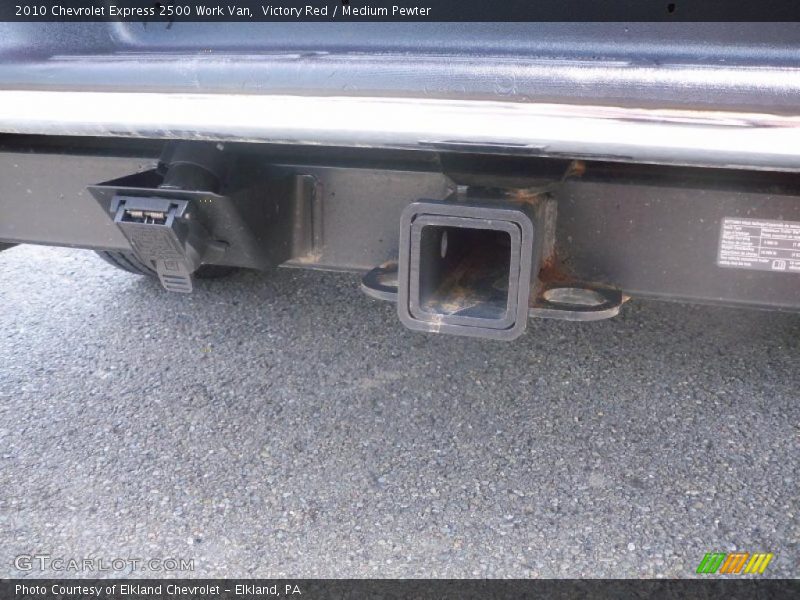 Victory Red / Medium Pewter 2010 Chevrolet Express 2500 Work Van