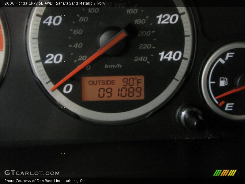 Sahara Sand Metallic / Ivory 2006 Honda CR-V SE 4WD