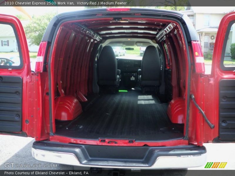 Victory Red / Medium Pewter 2010 Chevrolet Express 2500 Work Van