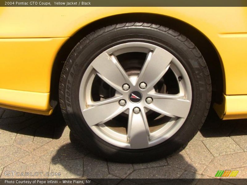 Yellow Jacket / Black 2004 Pontiac GTO Coupe