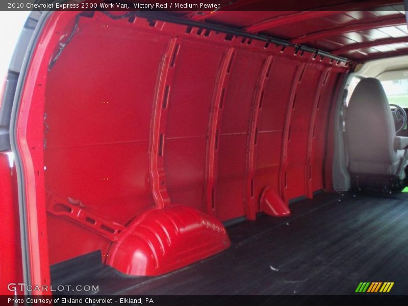 Victory Red / Medium Pewter 2010 Chevrolet Express 2500 Work Van