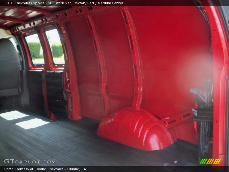 Victory Red / Medium Pewter 2010 Chevrolet Express 2500 Work Van