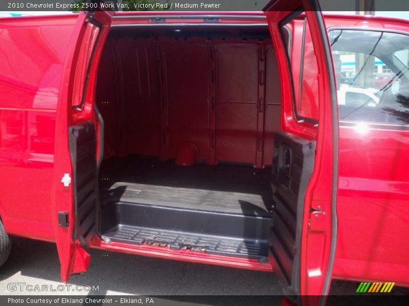 Victory Red / Medium Pewter 2010 Chevrolet Express 2500 Work Van